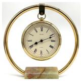 Seiko Suspended Pocket Watch Style Clock on Onyx
