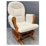 Microsuede Glider Rocker