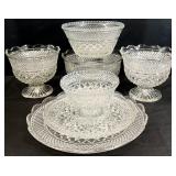 Anchor Hocking? KIG? Wexford Glass Serving Dishes