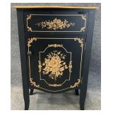 Floral Motif Painted Cabinet