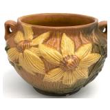 Roseville Pottery Clematis 667-4 Planter
