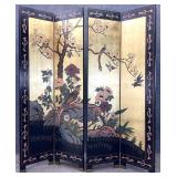 Pair Chinoiserie 2 Panel Room Dividers/Screens