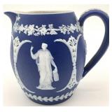 Wedgwood Blue Jasperware Orange Jug / Creamer