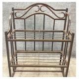 Table Top or Wall Mount Metal Rack