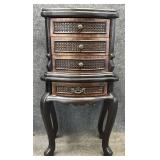 Petite Cane Accented Chest