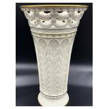 Lenox Florentine & Pearl Large Vase w/Box