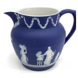 Wedgwood Blue Jasperware Dutch Jug