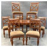 Tommy Bahama Style Table & 8 Chairs