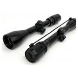 2pc Bushnell Scopechief IV 4X & Trophy Rifle Scope