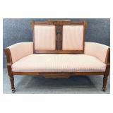 Victorian Eastlake Settee