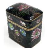 Chinese Cloisonne Opium / Trinket Box