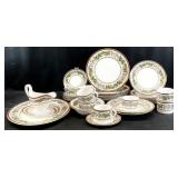 39pc Spode Christmas Rose China Set