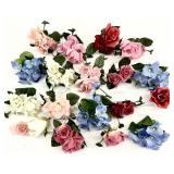 Faux Floral Napkin Rings