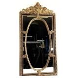 French Louis XV Style Giltwood Wall Mirror