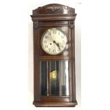 Antique German Pendulum Wall Clock