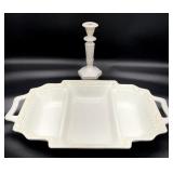 Lenox Butlerï¿½s Pantry Divided Server & Candlestick