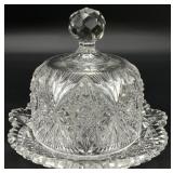 American Brilliant Period Covered Cheese Dish