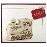 Lenox Hosting the Holidays Santa Train Cookie Jar