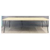New Gray Washed 8.5ft Dining Table