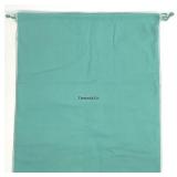 Large Tiffany & Co Drawstring Bag