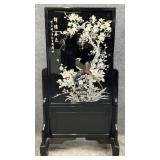 Chinese Mother of Pearl Lacquerware Screen