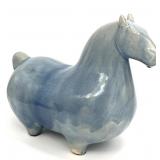 Trotter Horse Ceramic Pottery Figure