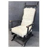 Antique Platform Rocking Chair