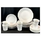 24pc Tirschenreuth Baronesse China Set