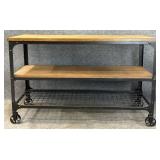 Industrial Style Media Stand