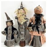 3 One Of A Kind Art Dolls