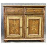 Paint Decorated Accent Chest