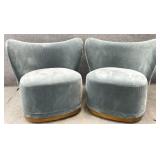 Pair New Odell Swivel Chairs
