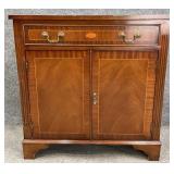English Mahogany Hall Cabinet