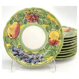 10 Ravello Hand Painted Italian Ceramic Pottery