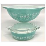 Pyrex Butterprint Cinderella Bowl & Casserole