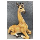 3ft Italian Porcelain Giraffe Statue