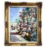Joseph Nagy Impressionist Still Life Oil Painting