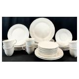 Mikasa Renaissance White China Set