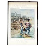 Barry Leighton-Jones All American Weekend Print