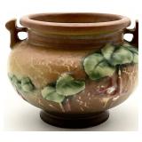 Roseville Pottery Fuchsia Brown 3 " Jardiniere.