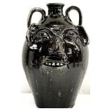 Burlon Craig (NC) Large Art Pottery Face Jug