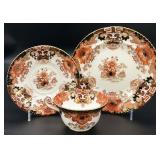 3pc Samuel Radford Fenton Pattern China