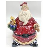 Santa Claus Christmas Cookie Jar