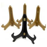4pc Wood Easel Display Stands