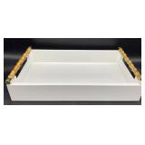 Mark & Graham Bamboo Lacquer Serving Tray