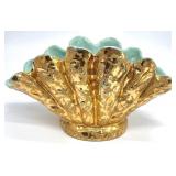24K Weeping Gold Pottery Planter