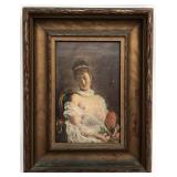 19th C. Charles Joshua Chaplin Oil Painting,