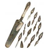 Weighted Sterling Silver Handled Utensils