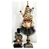 2 One of a Kind OOAK Art Dolls