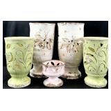 5 Vietri Italian Pottery Candle Luminaries